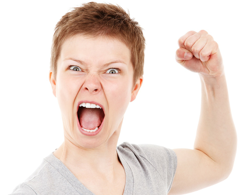 woman anger after divorce